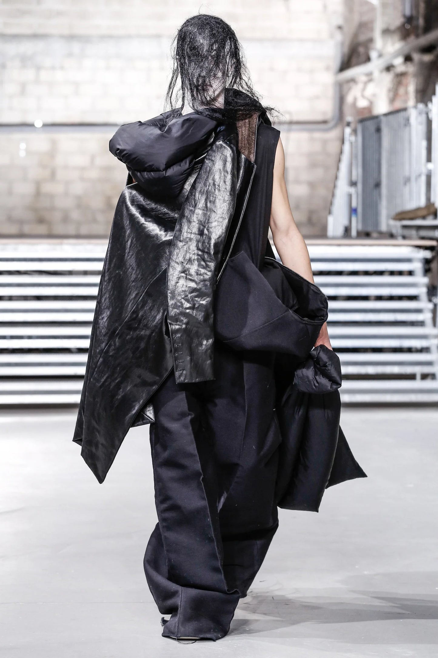 Rick Owens FW17 Glitter Runway Sample Body Bag
