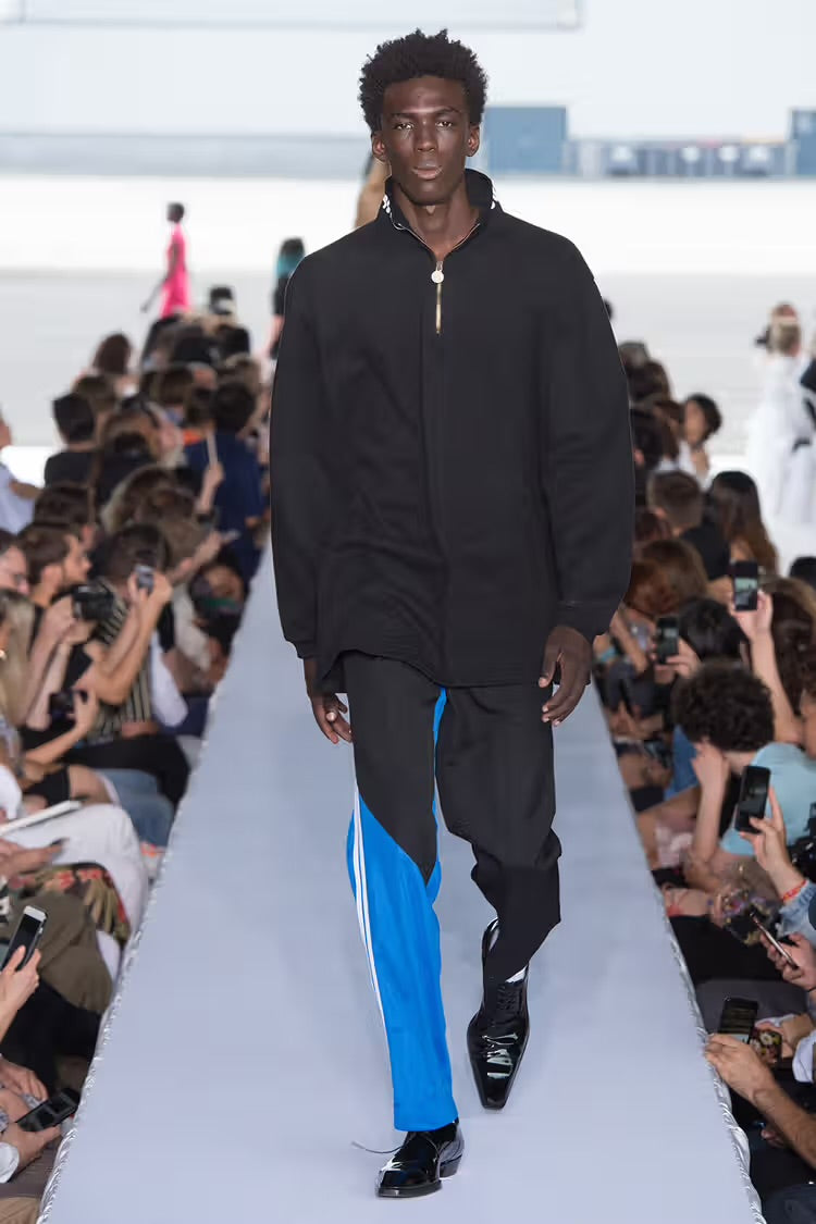 Vetements SS19 ‘Pewdiepie’ Georgian Cross Quarter Zip Sweater