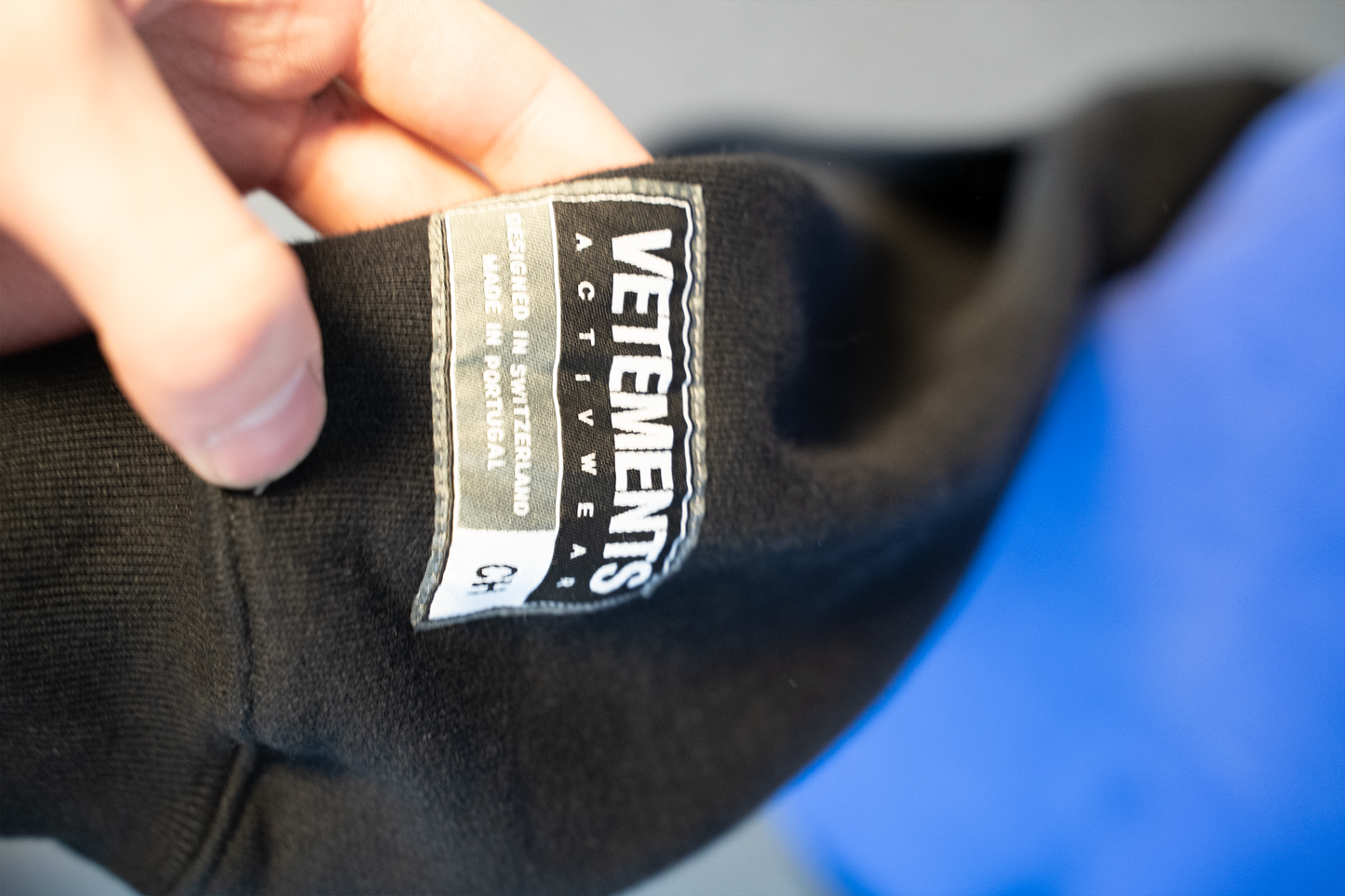 Vetements FW19 Nobody Hoodie