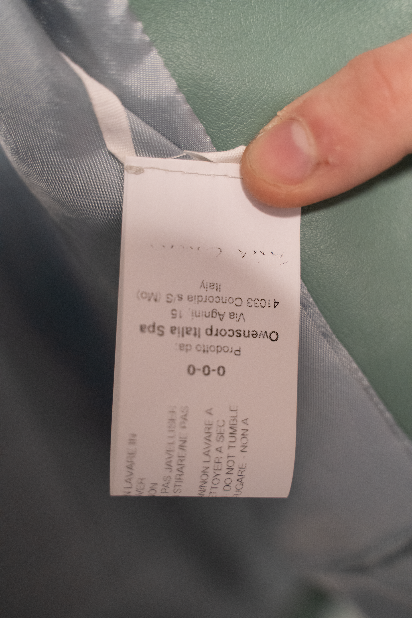 Rick Owens Runway Sample FW22 Strobe Klaus Tec Pony Hair Jacket