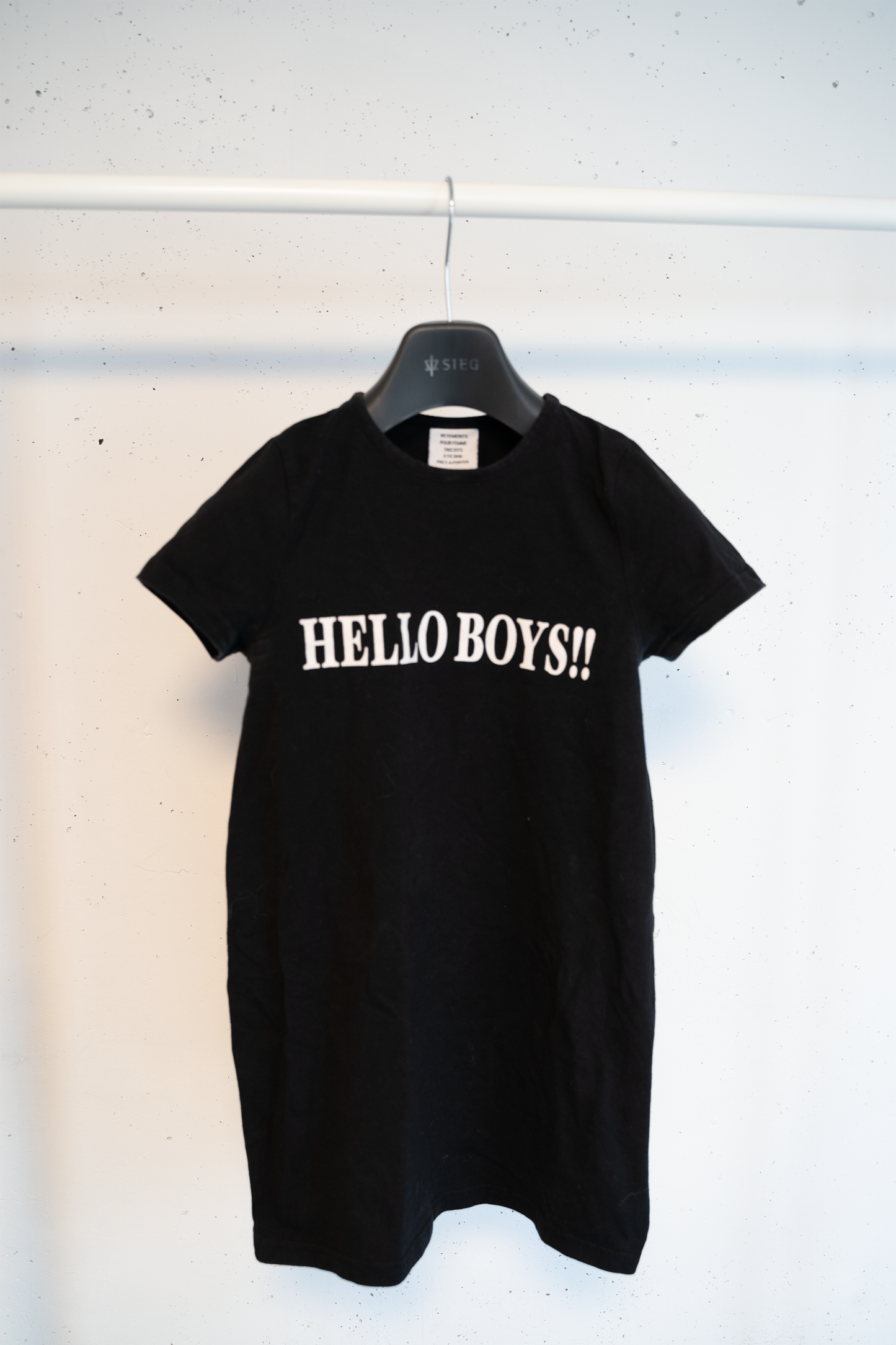 Vetements SS16 Hello Boys!! T Shirt