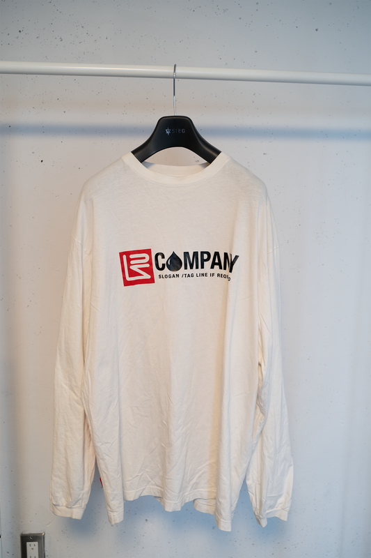 Vetements SS18 Cut Up Company Slogan Long Sleeve Shirt