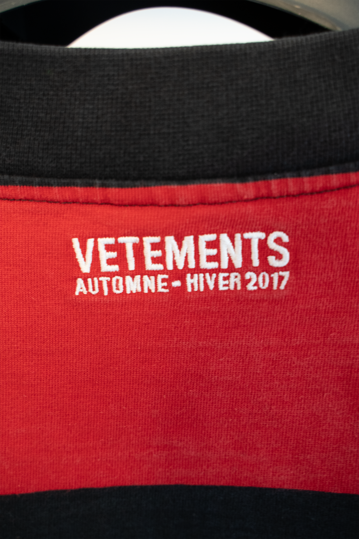 Vetements AW16 Time Is Money slogan Long Sleeve Shirt