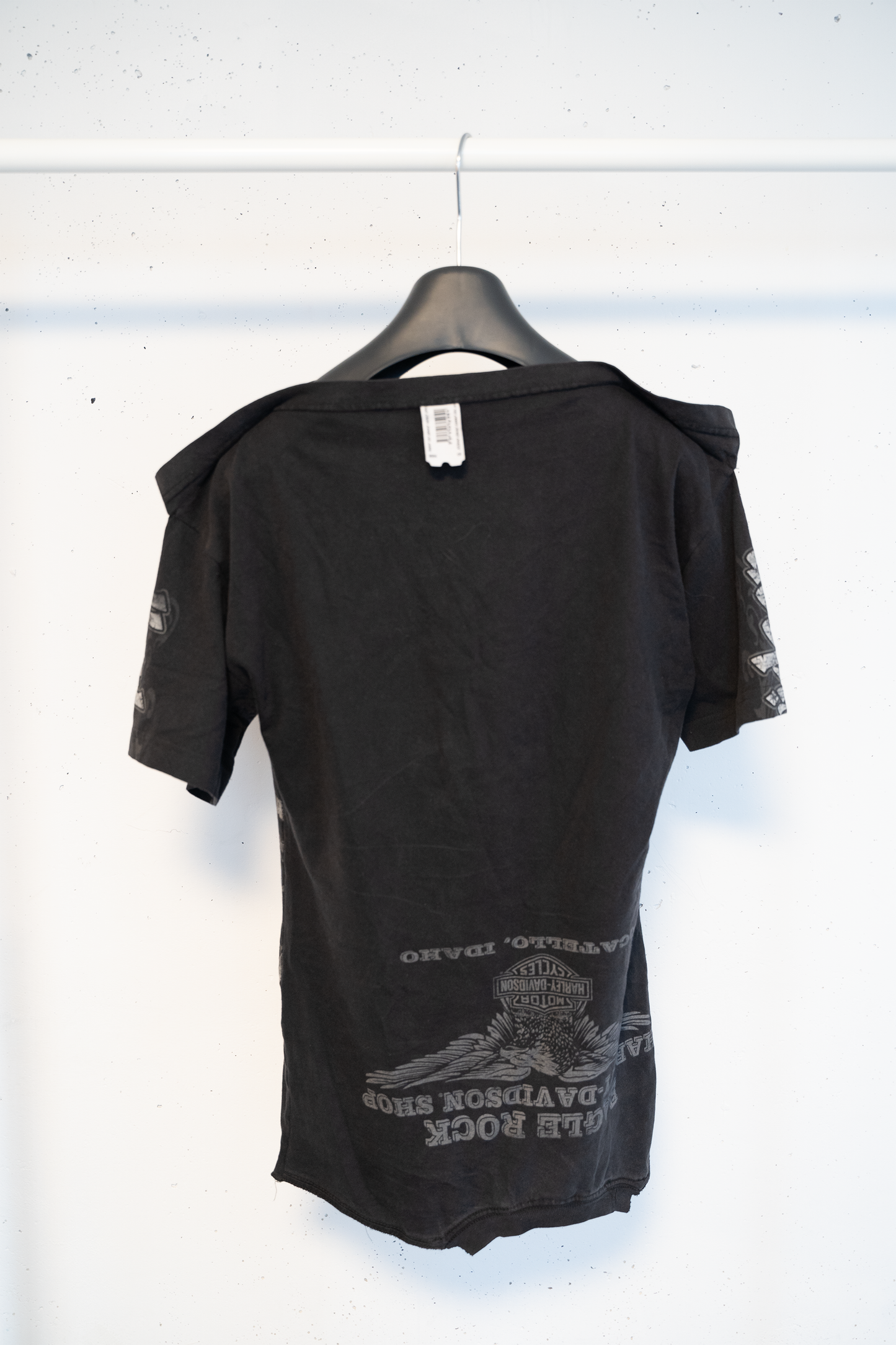 Prototypes CH Harley Davidson Upside Down Upcycled T-Shirt